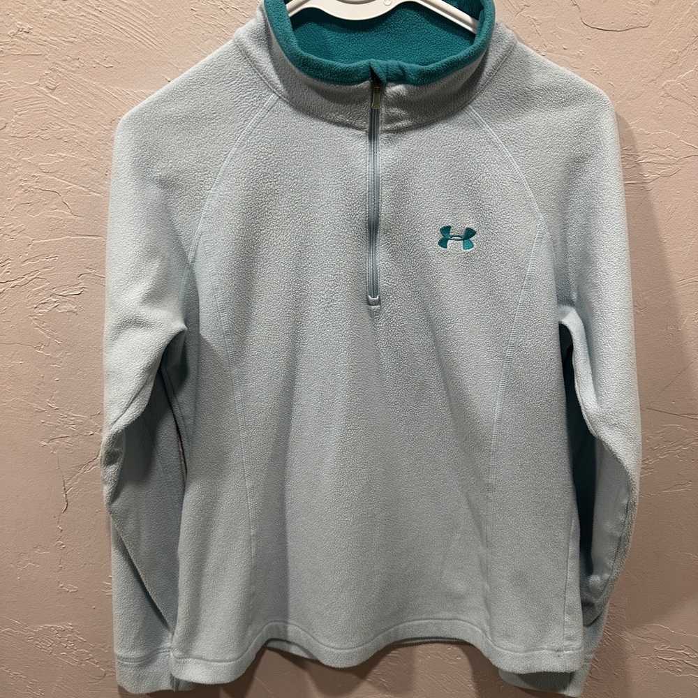Under Armour Women's Teal Cowl Neck Sweater
